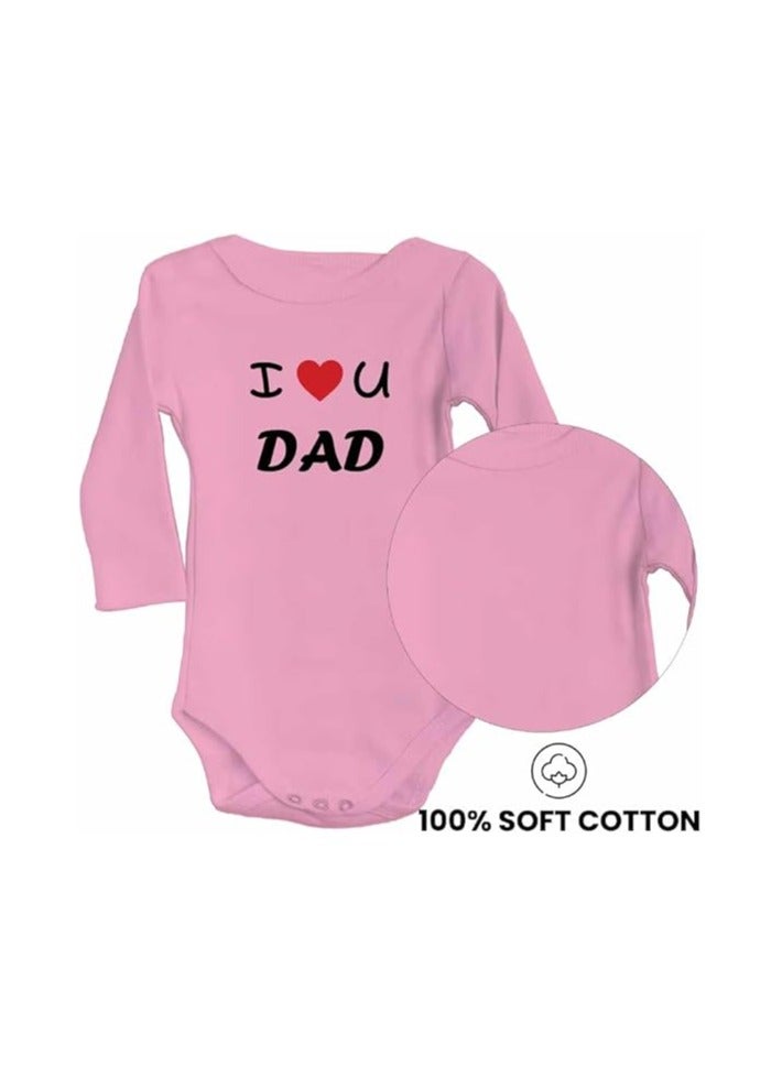 PRINTSHOP4ME Pack Of 2 Baby Romper Mama And Papa Printed-Soft Cotton Long Sleeve Bodysuits For Newborns,Infants And Toddlers-Unisex Baby Onesies For Boys And Girls - Image 4