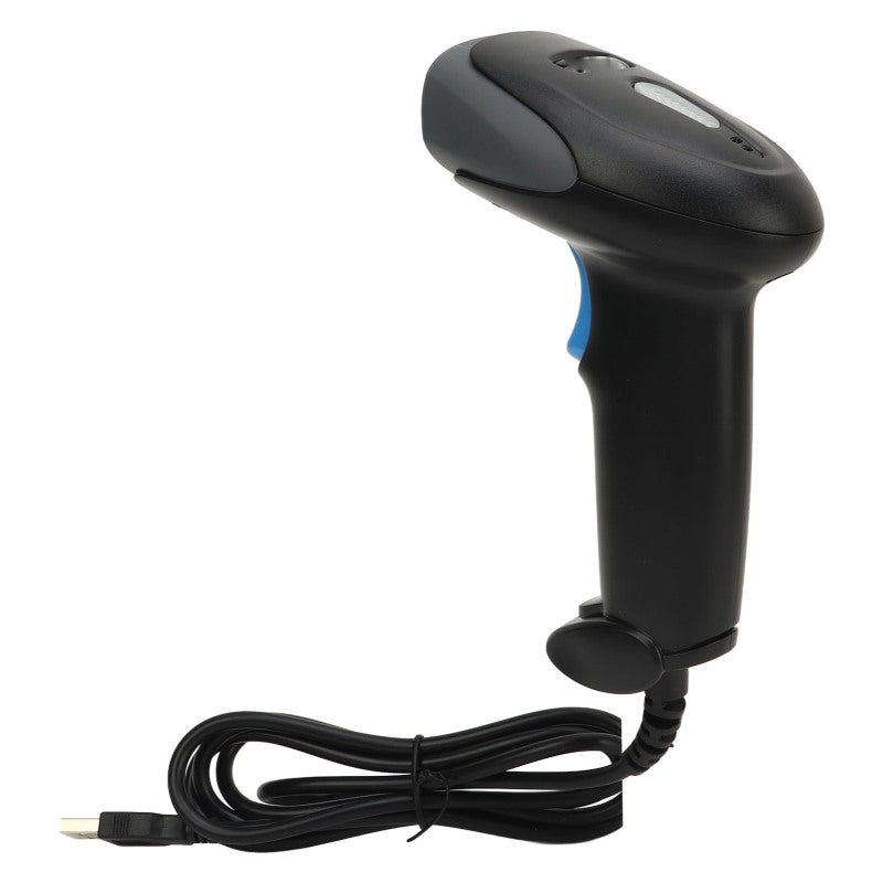 1D Barcode Scanner USB Plug and Play - Compatible with WINXP WIN7 WIN8 WIN10 - Premium ABS Material for Shopping Malls Supermarkets Pharmacies Hospitals Restaurants - Image 3
