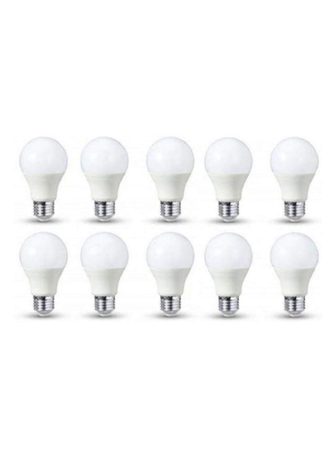 10-Piece Pear LED Bulb - Yellow