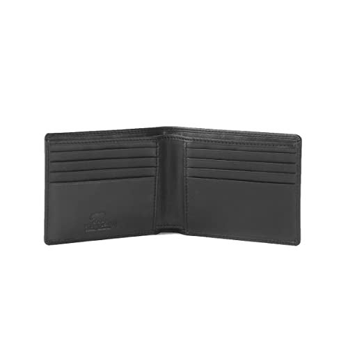 BROWN BEAR Wallet for Man, Stylish Pure Nappa Wallet for Men Leather Original, Certified RFID Protected Slim Purse for Gents with Eight Card Pockets (Black) - Image 5