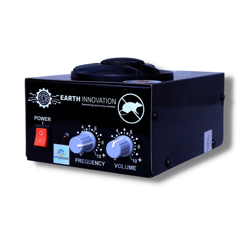 FLUZOV Ultrasonic Rat and Rodent Pest Repeller DeviceBest for Home Office Kitchen and Store RoomsModel F1EI86HC Cover Area 1500 SQUp to 45 Cubic Meter AreaMade in India