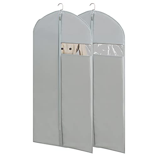 Garment Bags for Travel 50 Garment Bags for Hanging Clothes Suit bag Set of 2 233 X 50