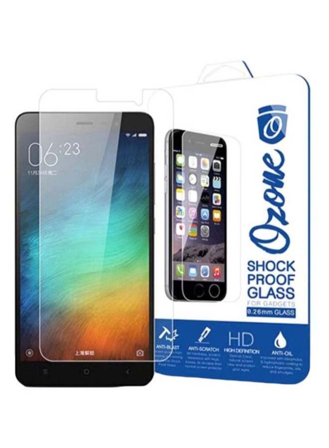 Ozone Tempered Glass Screen Protector For Xiaomi Redmi Note 3 Clear - Image 1