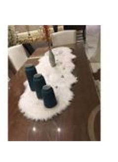 Generic RUNNER FUR 160 CM *40 CM WHITE  - Image 1