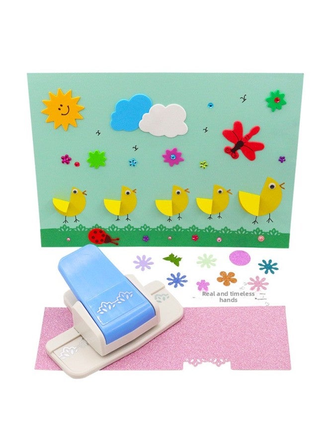 Edge Holder Embosser Flower Breaker Diy Handmade Greeting Card Making Lace Pattern Lace Hollow Cute Printing Machine-Color:No. 1  - Image 1