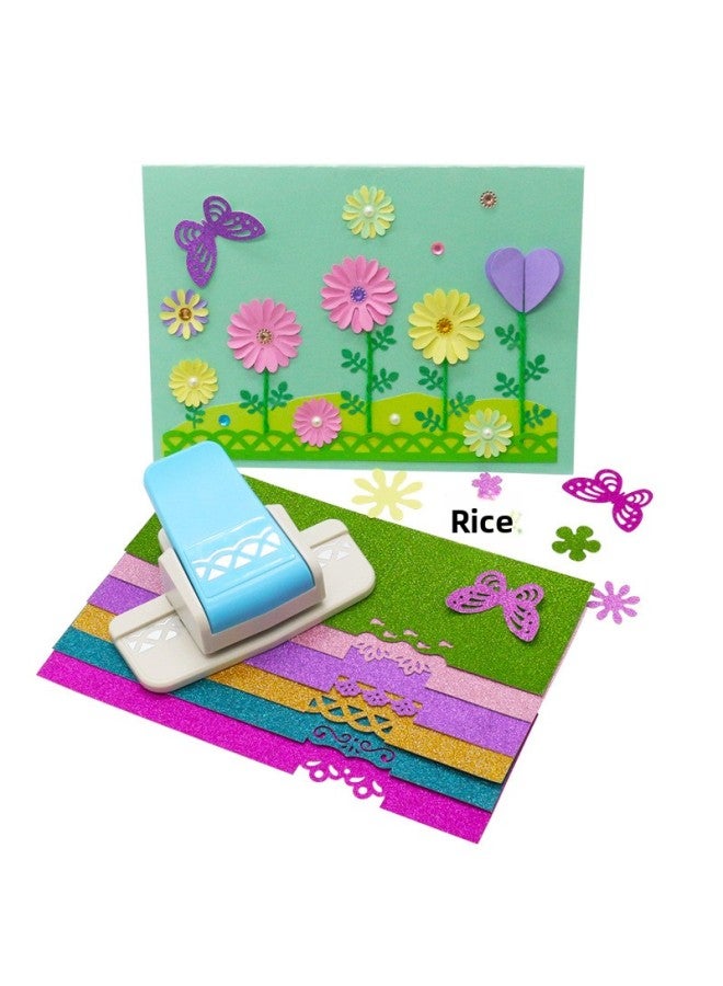 Edge Holder Embosser Flower Breaker Diy Handmade Greeting Card Making Lace Pattern Lace Hollow Cute Printing Machine-Color:No. 1  - Image 4