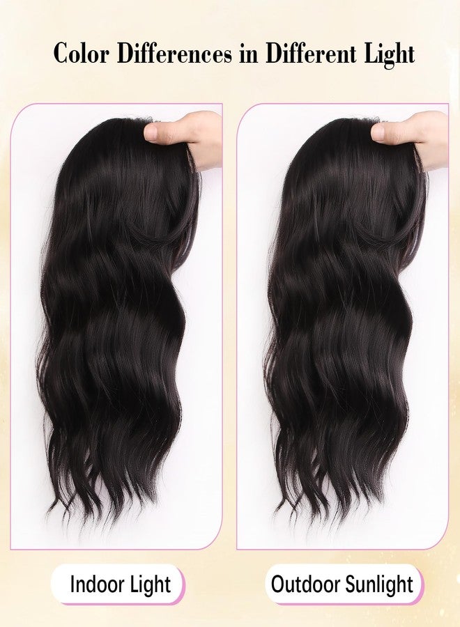CROWN GUIDE 11 Inch Short Wavy Hair Topper for Women, 6.5"x6.5" Base Clip in Hairpiece, Synthetic Lightweight Breathable, for Thinning Hair & Gray Roots, Instant Volume & Coverage - Image 4
