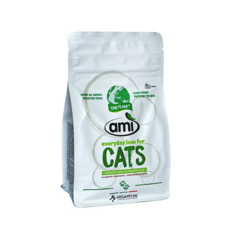 Ami Vegetarian (Vegan) Cat Food 300G, Adult, Pellet - Image 1