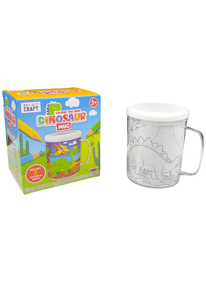 RMS Colour-In Mug - 2 Asst – Fun Kids Toy, Interactive Playtime & Gift Item - Image 1