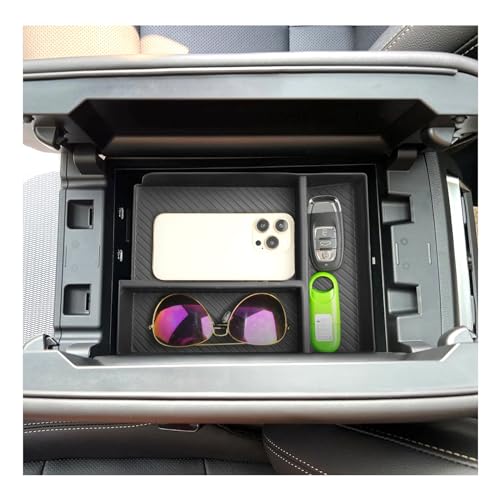 SXCY for 2024 2025 Mazda CX90 CX70 Center Console Organizer for Mazda CX90 2024 2025 Accessories Console Tray for 2024 2025 CX90 CX70 Console Organizer 2025 CX70 Armrest Organizer TPE Tough Material - Image 5