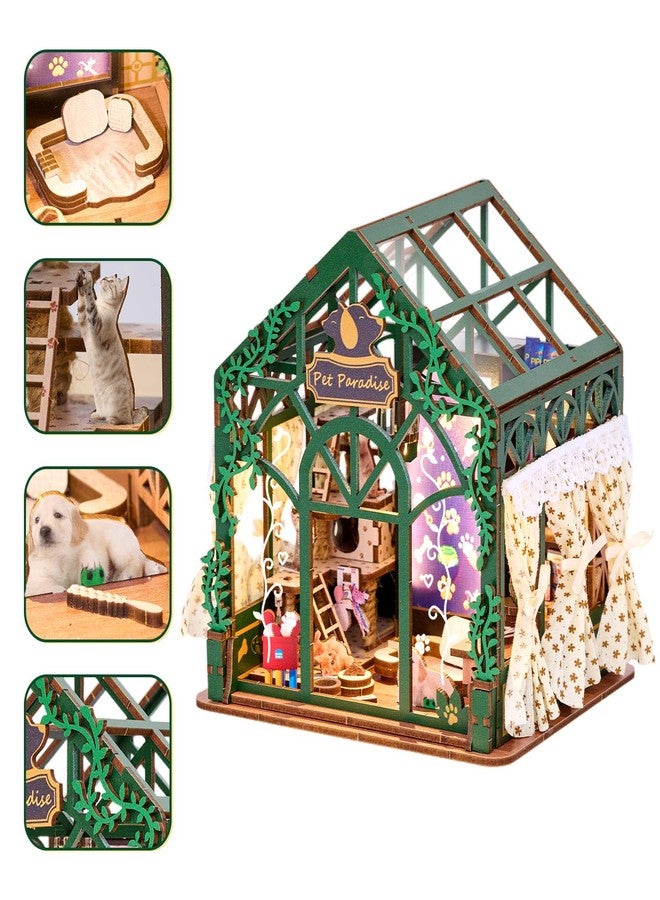 ETKVR Miniature Dollhouse Kit, DIY Mini House Kit for Adult - Image 1
