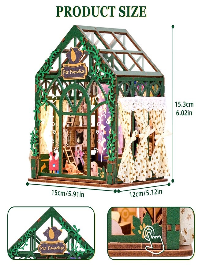 ETKVR Miniature Dollhouse Kit, DIY Mini House Kit for Adult - Image 4