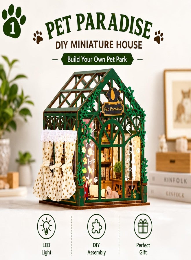 ETKVR Miniature Dollhouse Kit, DIY Mini House Kit for Adult - Image 2
