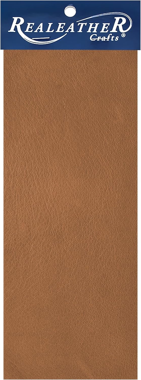Realeather Silver Creek Deertan Trim Piece 9X3Brown C090332 - Image 1