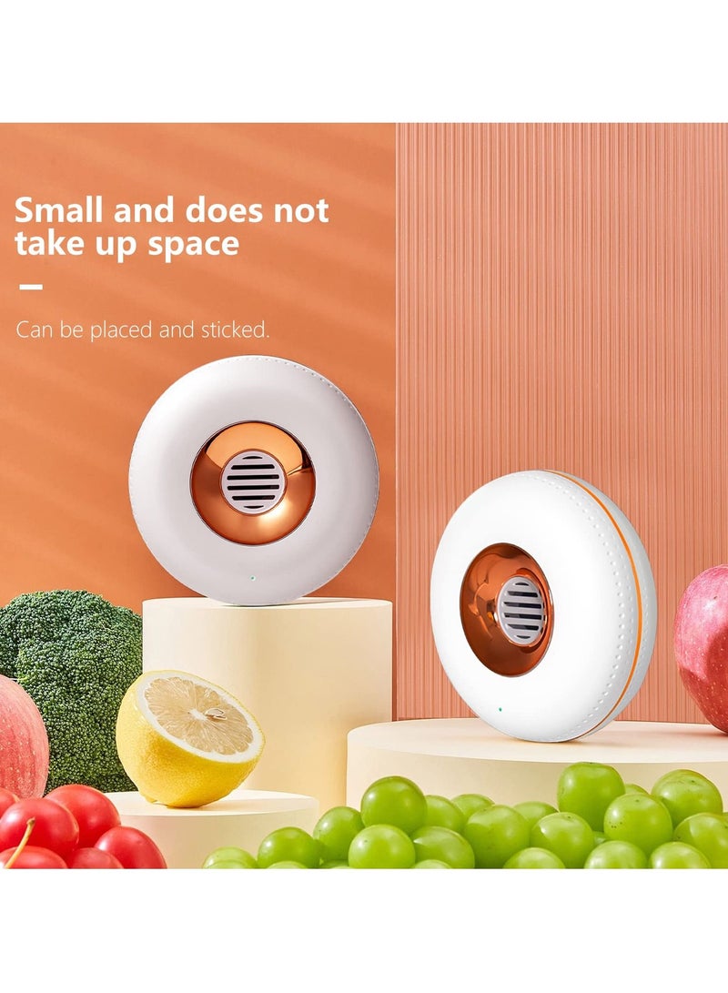 Excefore Refrigerator Deodorizer, Reusable Mini Usb Rechargeable Fridge Deodorizer Odor Eliminator Portable for Fridge, Car, Closet, Wardrobe - Image 4