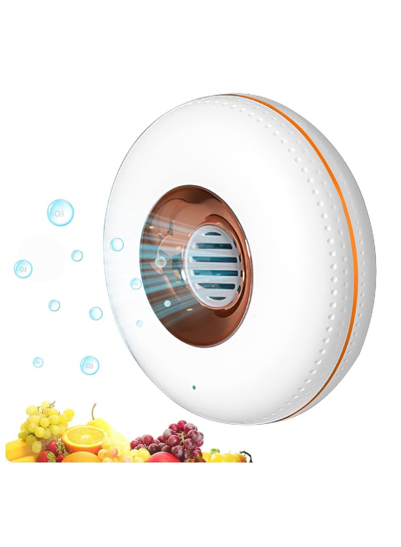 Excefore Refrigerator Deodorizer, Reusable Mini Usb Rechargeable Fridge Deodorizer Odor Eliminator Portable for Fridge, Car, Closet, Wardrobe - Image 1