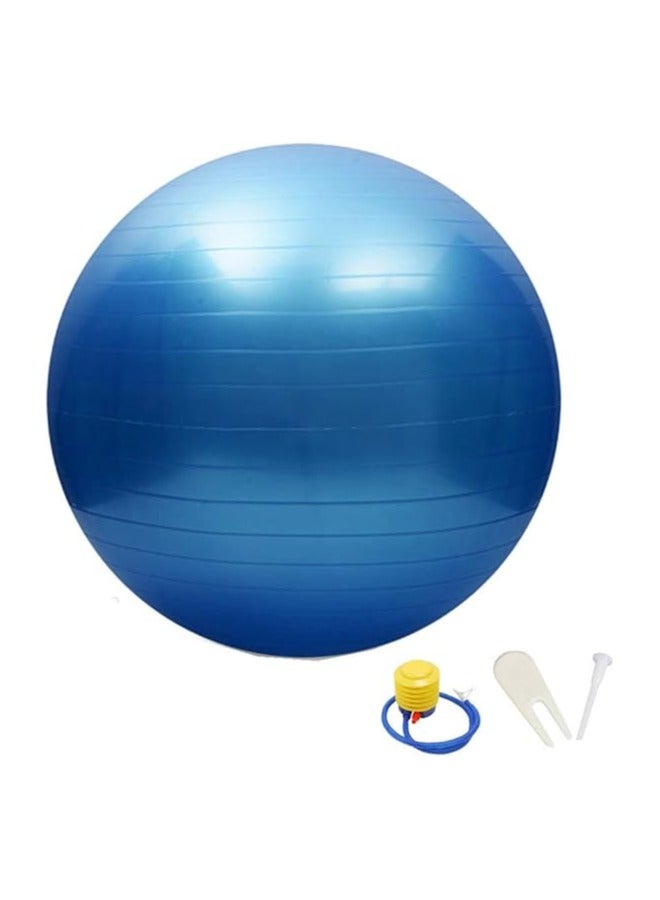 بي جي إم , كرة تمرين قابلة للنفخ للياقة البدنية واليوجا وتدريبات الجلوس في صالة الألعاب الرياضية مقاس 75 سم - Image 1