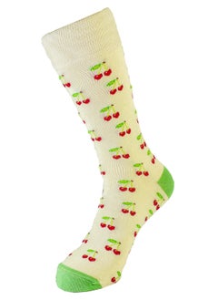 SAM SOCKS Sam Socks Set Of 3 Long Fruit Pattern 2 Sock Women Multi Color  - Image 2