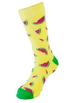 SAM SOCKS Sam Socks Set Of 3 Long Fruit Pattern 2 Sock Women Multi Color  - Image 4