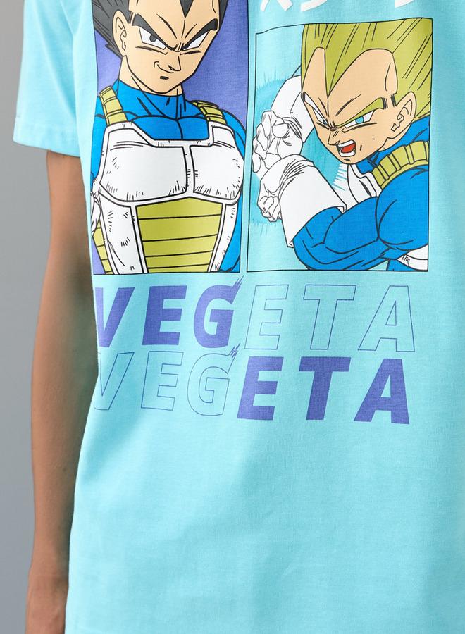 SP Characters Print Crew Neck T Shirt - Image 4