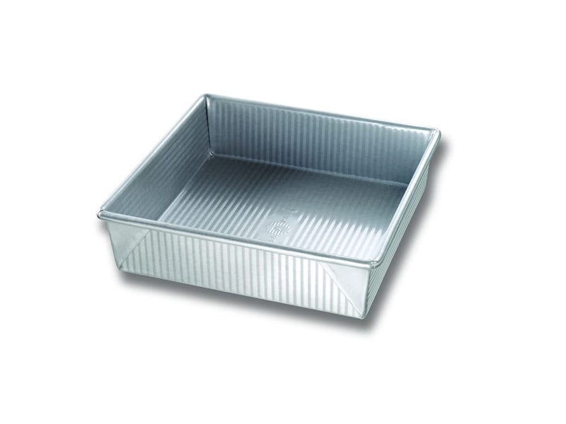USA Pan Bakeware Nonstick Square Cake Pan, 9 Inch, Aluminized Steel - Image 1