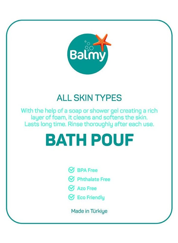Balmy Travel Bath  Pouf Set (3 Poufs) - Image 4