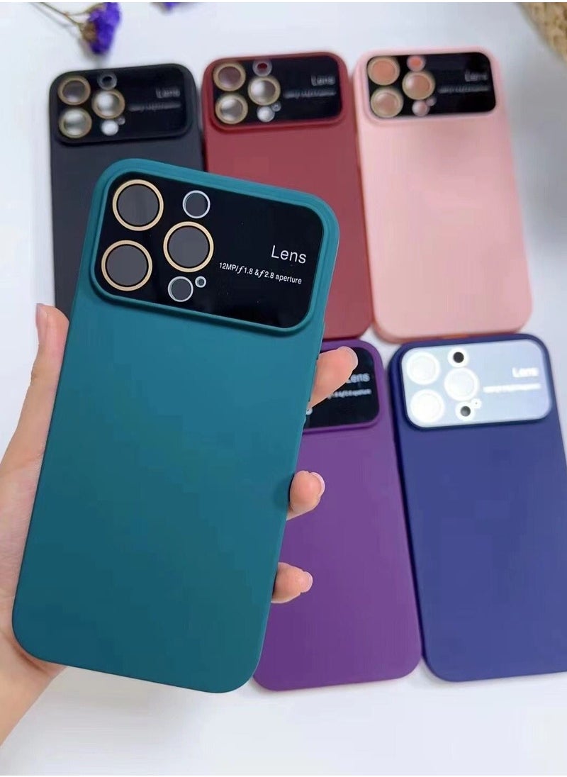 Generic iPhone 11 Pro Max Case with Camera Lens Protection Silicone Back Cover 