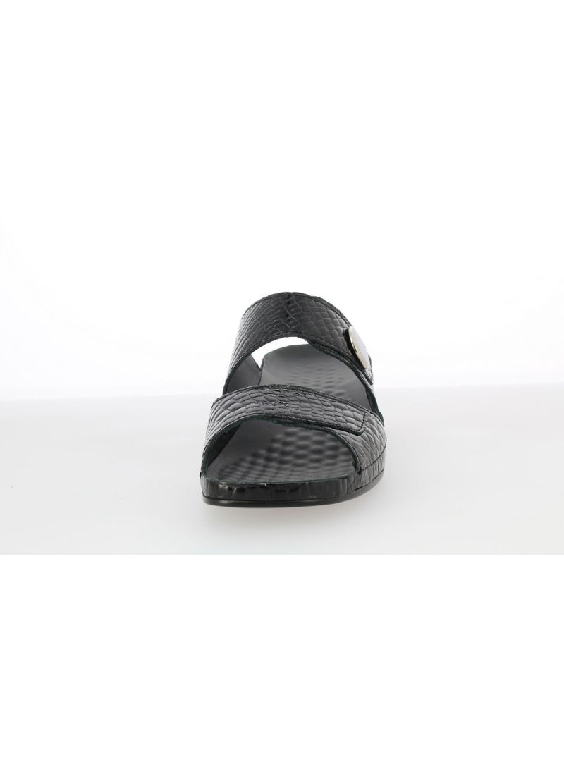 Vital Ladies Wedge Sandals Tina - Misir Horasan 08049AS schwarz - Image 5