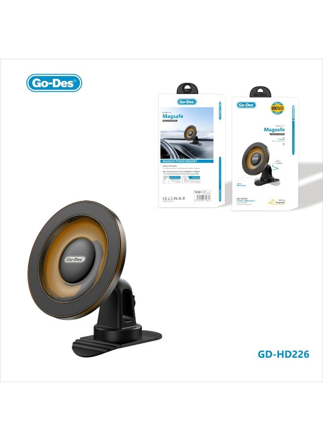 GO-DES GD-HD226 Magnetic Car Bracket 360 Degree Rotation Suitable for Magsafe - Image 1