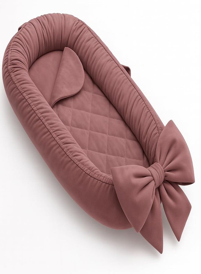 EAQ Baby Lounger, Infant Lounger for Newborn,Portable Baby Nest Cover Breathable & Soft, Newborn Essentials - Image 1