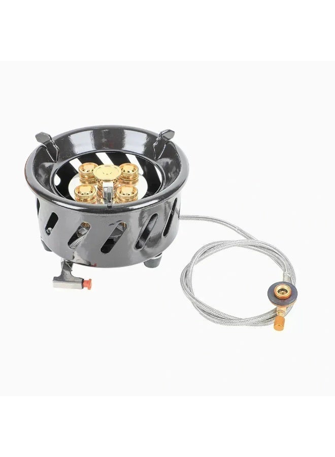 ALGHAFA Ghost Stove 5 Burners – Heavy Duty Gas Cooker – Camping & Picnic Stove - Image 1