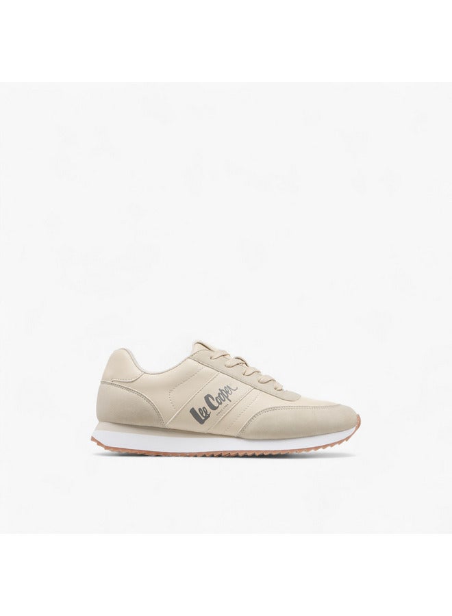 Lee Cooper Women's Panelled Lace-Up Sneakers - Image 3