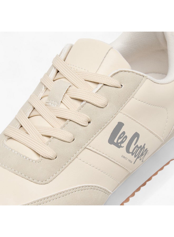 Lee Cooper Women's Panelled Lace-Up Sneakers - Image 4