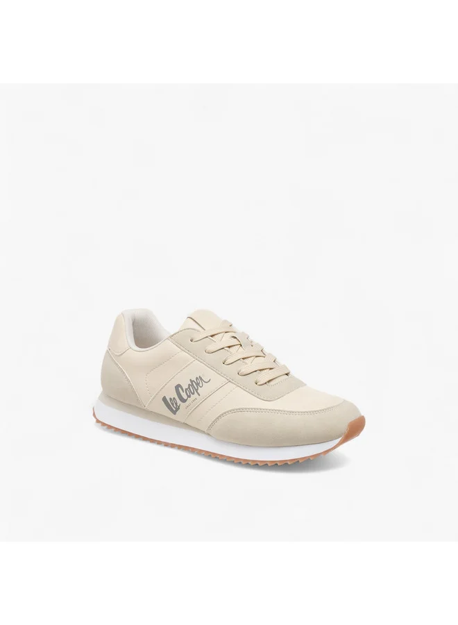 لي كوبر Women's Panelled Lace-Up Sneakers