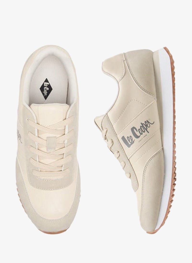 Lee Cooper Women's Panelled Lace-Up Sneakers - Image 3