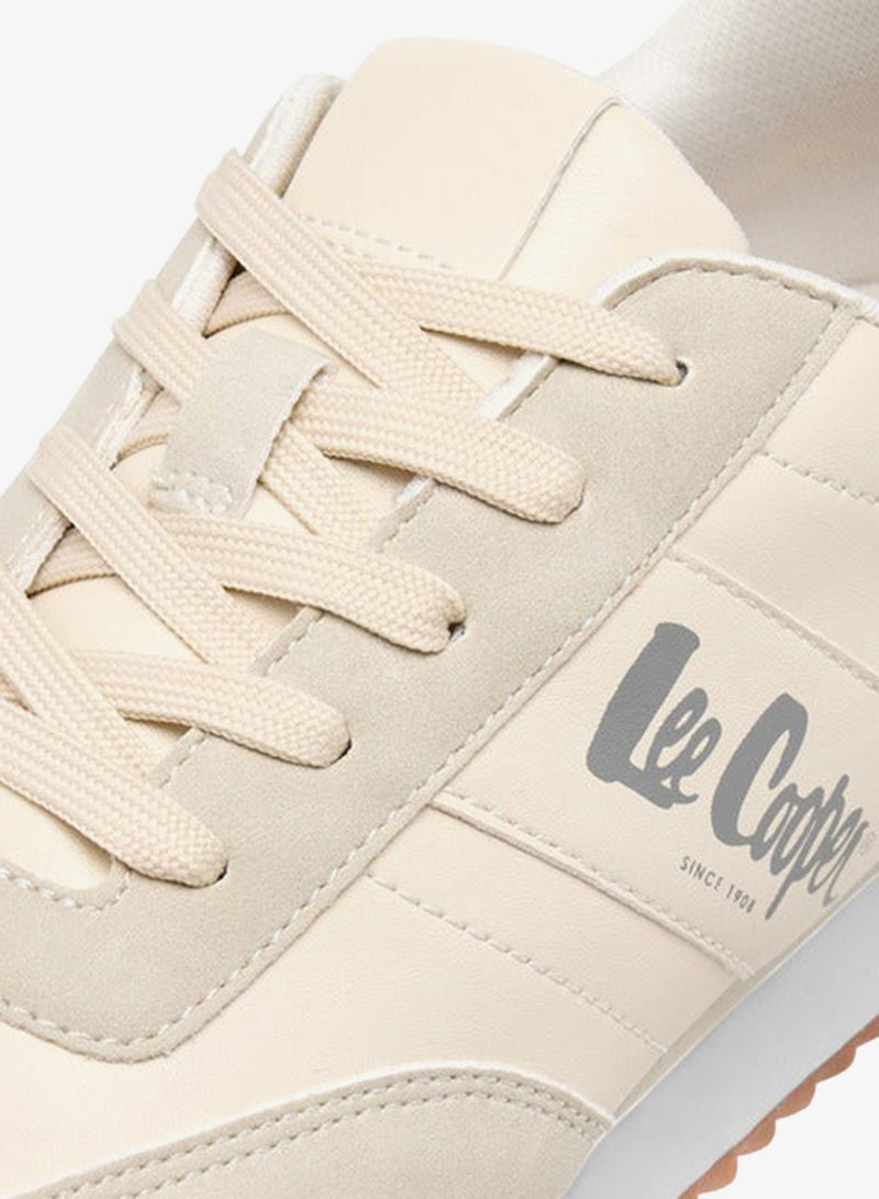 Lee Cooper Women's Panelled Lace-Up Sneakers - Image 4