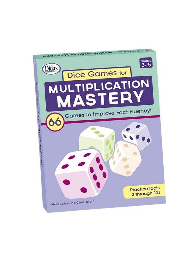 Didax - Educational Resources Dice Games For Multiplication Mastery - Image 1
