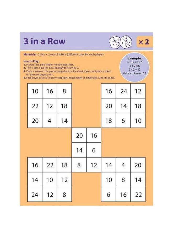 Didax - Educational Resources Dice Games For Multiplication Mastery - Image 1