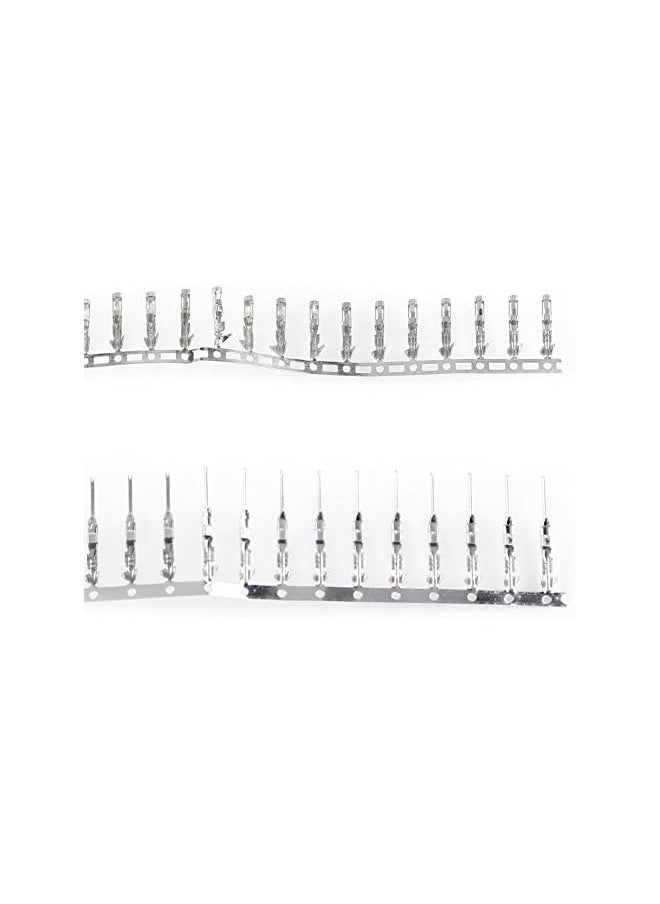 PROMASS promass Connector Kit, Dupont Connector, Female Connector Housing, Crimp Pins 4er, Header Stecker Jumper Header Connector Female Male Terminal Jumper Wire Crimp Pin 2.54mm (610 Pcs)  - Image 5