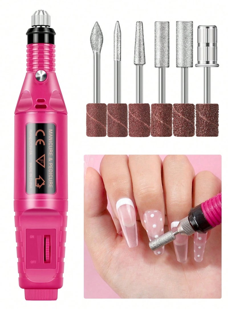 شي إن جهاز تلميع أظافر كهربائي – مثالي للأظافر الأكريليك والجل، مانيكير وباديكير احترافي بدون جهد - Image 1