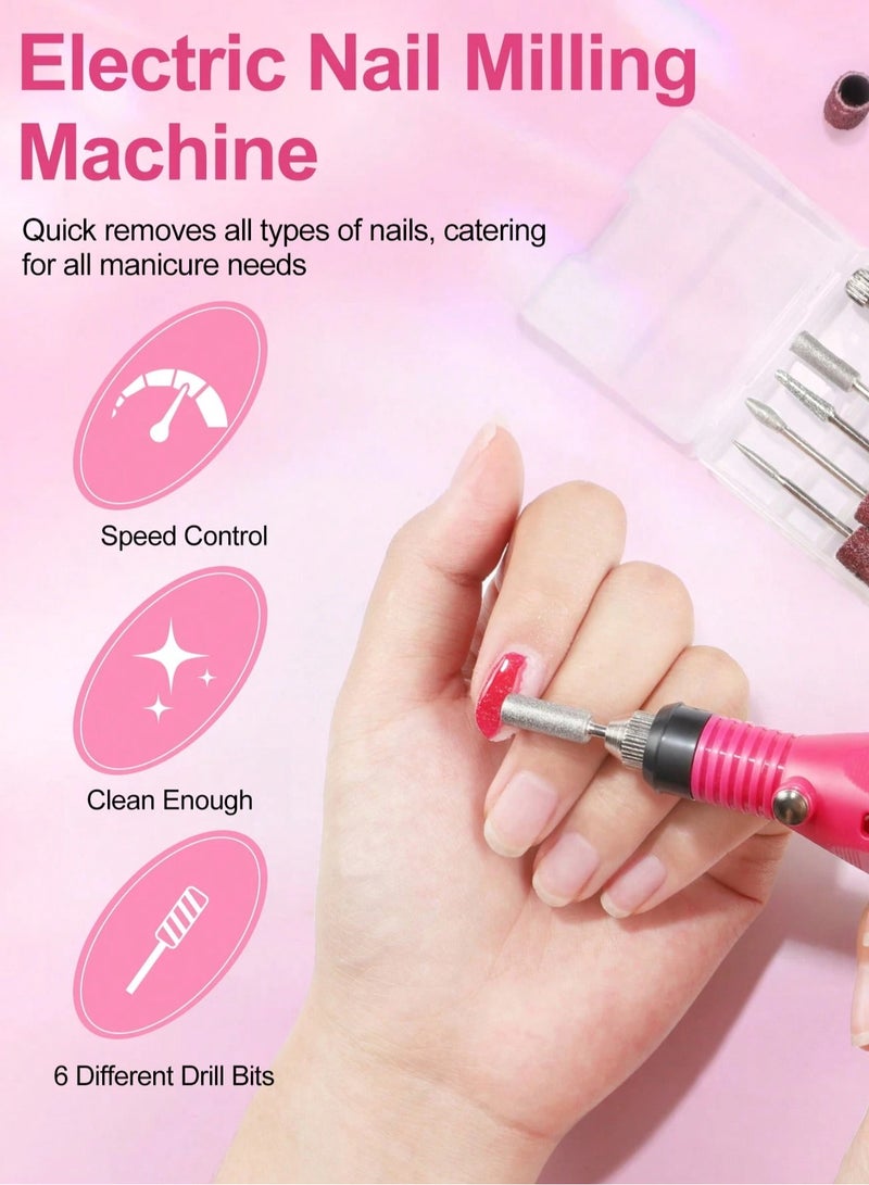 شي إن جهاز تلميع أظافر كهربائي – مثالي للأظافر الأكريليك والجل، مانيكير وباديكير احترافي بدون جهد - Image 3