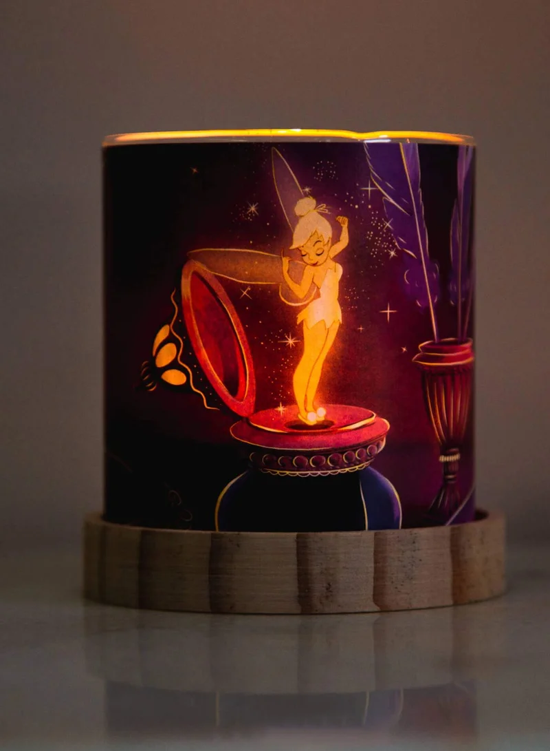 Short Story Disney Tinkerbell Mini Glass Lantern