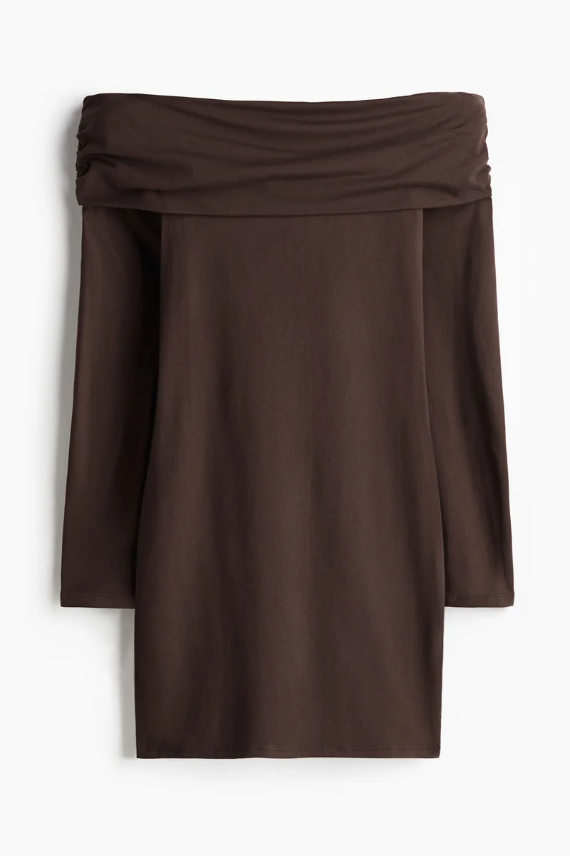 H&M Off-the-shoulder bodycon dress