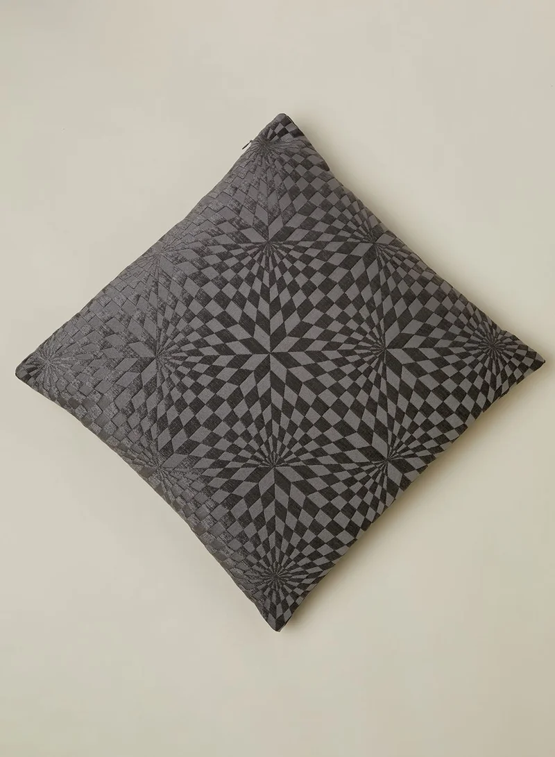 Noire Edit Printed Cushion With Insert 45 X 45Cm