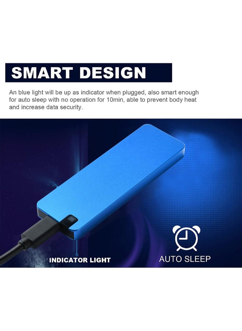 AROAQ 1TB Portable SSD External Hard Drives Solid State External Drives Computer Backup Drive USB 3.1 to Type C Support Data Storage Transfer for Windows XP PC Laptop and Mac - Image 5