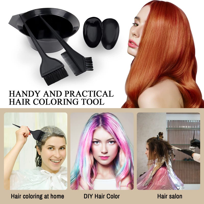 1st Choice Hair Dye Color Brush and Bowl Set, Tint Comb for Hair Tint Dying Coloring Applicator, (2 brushes+Mixing Bowl) â€¦ - Image 3