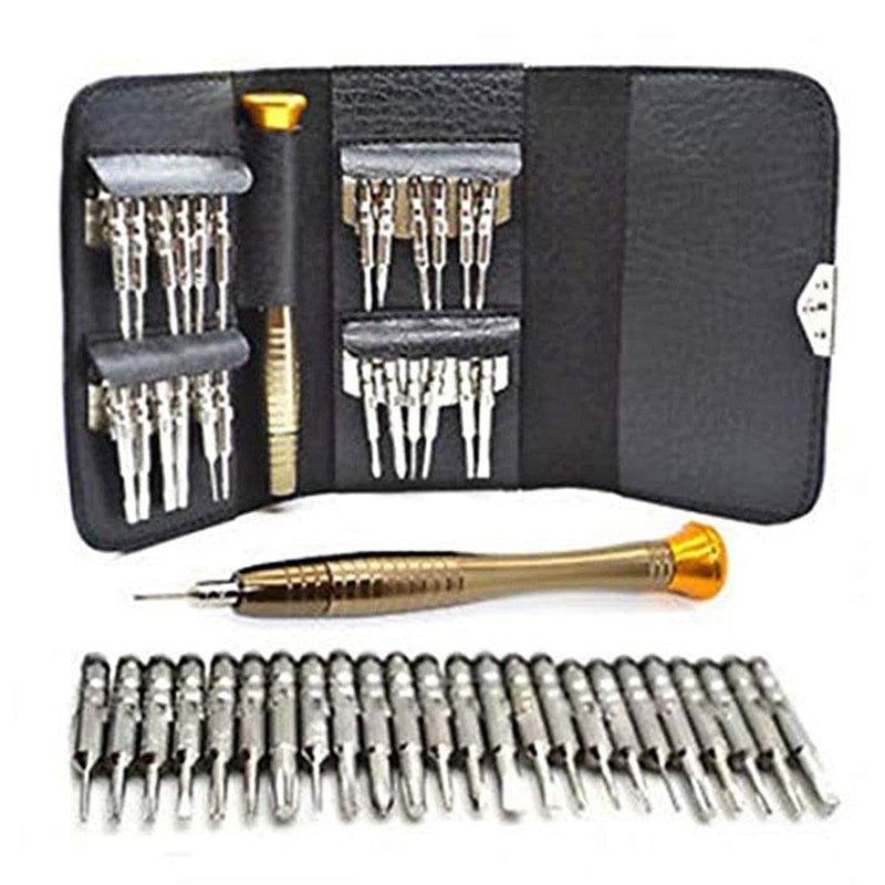 DIY Crafts Diy Crafts CTDIYHI37365 Repair Tool Kit Torx Cell Phone Laptop Mini Electronic Opening for Pc Camera Watch Tablet Portable Wallet Repairing 2 Silver  - Image 1
