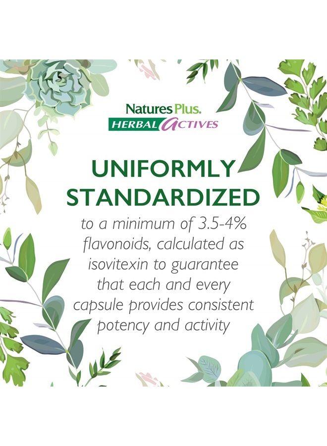 Nature's Plus ناتشرز بلس هيربال أكتيفز زهرة العاطفة - 250 ملغ، 60 كبسولة نباتية - يعزز الهدوء الطبيعي - نباتي، خالي من الغلوتين - 60 حصة - Image 5