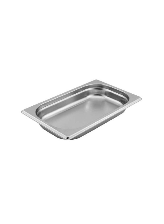 SOFIA REFRIGERATION GN Pan/Tray 1/4 4cm Stainless Steel Food Container Food Warmer, Food Storage, For Catering and Kitchen Use - Image 1