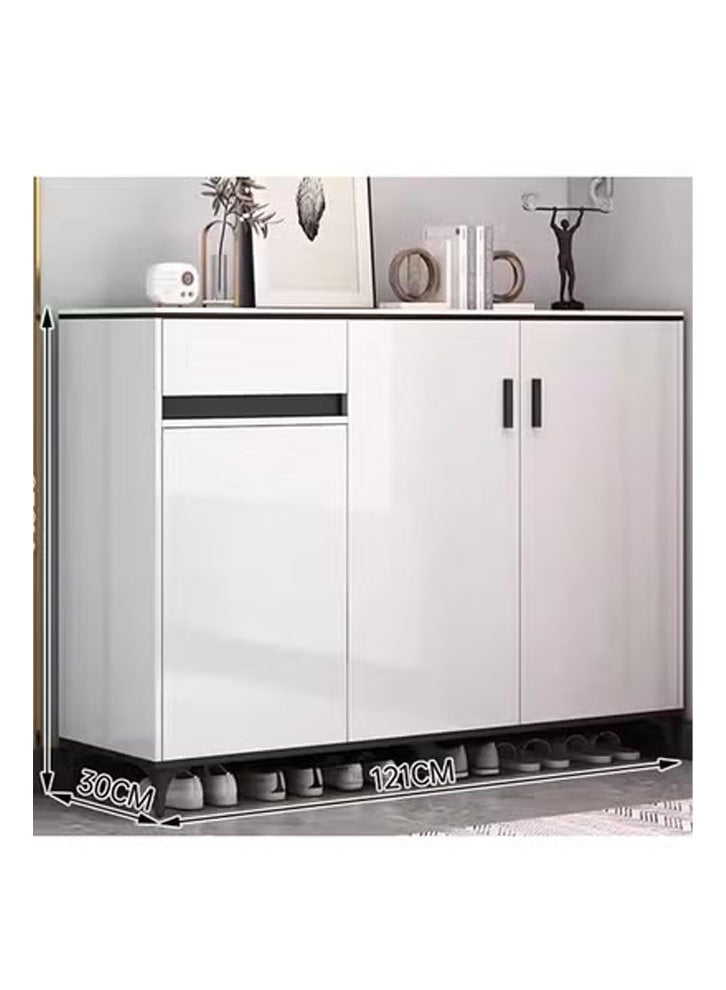 keke Premium High Quality Shoe Cabinet with Multifunctional Drawers 120CM - Image 2